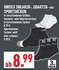 Aktuelle Schuhe Angebote bei Marktkauf in Recklinghausen Aktuelles UNISEX SNEAKER-, QUARTER- oder SPORTSOCKEN Angebot bei Marktkauf in Recklinghausen ab 8,99 €