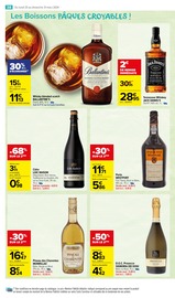Promos Vin Blanc dans le catalogue "Un repas de fête à prix Pâques Croyable !" de Carrefour Market à la page 40