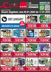 Aktueller Nuck Getränke Prospekt mit Becks, "DIE GETRÄNKEKÖNNER", Seite 1