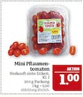 Aktuelles Mini Pflaumentomaten Angebot bei Marktkauf in Erlangen ab 1,00 €