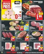 Aktueller WEZ Prospekt mit Schinken, "Die WEZette", Seite 6