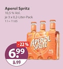 Aperol Spritz Angebote bei V-Markt München für 6,99 €