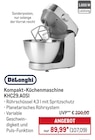 Kompakt-Küchenmaschine KHC29.A0SI im METRO Prospekt Kompakt-Küchenmaschine KHC29.A0SI von DeLonghi im aktuellen METRO Prospekt für 107,09 €