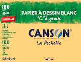 CAN MAXI POCH CANSON A GRAIN 24 FEUILLES 180G 24X32CM - CANSON - Auchan Hypermarché à Aix-en-Provence CAN MAXI POCH CANSON A GRAIN 24 FEUILLES 180G 24X32CM - CANSON en promo chez Auchan Hypermarché Aix-en-Provence