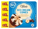 12 cônes saveur vanille meringue & noisette - Gelatelli à 4,39 € dans le catalogue Lidl