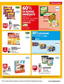 Promotion Poisson surgelé dans le prospectus Auchan Hypermarché, valable du 21/03/2023 au 27/03/2023 Promo Poisson surgelé dans le catalogue Auchan Hypermarché du moment à la page 17