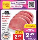 Schweine-Minutensteaks Angebote von Gut Ponholz bei Netto Marken-Discount Lehrte für 2,49 €
