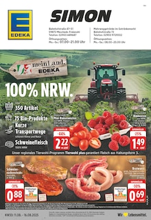 Aktueller EDEKA Prospekt für Eslohe (Sauerland) und Ungebung, Seiten zum blättern EDEKA Prospekt Aktuelle Angebote mit Seiten in Eslohe (Sauerland) und Umgebung