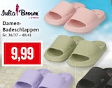Damen-Badeschlappen Angebote von Julia Brown by Stolz bei Kaufhaus Stolz Bremerhaven für 9,99 €