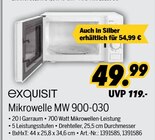 Mikrowelle MW 900-030 Angebote von exquisit bei MEDIMAX Voerde für 49,99 €