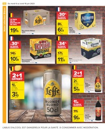 Prix et réduction Desperados dans le prospectus Carrefour en cours Offre Desperados dans le catalogue Carrefour du moment à la page 52
