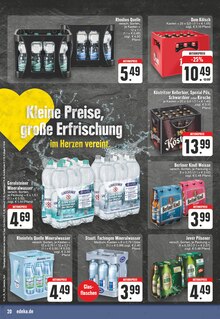 Wasser im E center Prospekt "Aktuelle Angebote" mit 28 Seiten (Köln)
