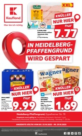 Tiefkühlpizza im Kaufland Prospekt in Heidelberg Aktueller Kaufland Prospekt mit Tiefkühlpizza, "Aktuelle Angebote", Seite 1