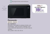 Micro-ondes - PANASONIC en promo chez Extra Rillieux-la-Pape à 119,90 €