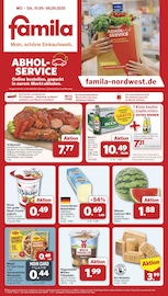 Fleisch im famila Nordwest Prospekt in Lingen Aktueller famila Nordwest Prospekt mit Fleisch, "Markt - Angebote", Seite 1