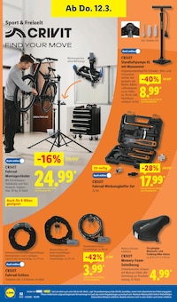 Fahrradschloss im Lidl Prospekt "LIDL LOHNT SICH" mit 68 Seiten (Mönchengladbach)