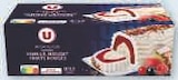 Buche Glacee Vanille Nougat Fruits Rouges - U en promo chez Super U Lyon à 3,12 €