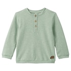 Baby Sweatshirt mit Knopfleiste im aktuellen Ernstings family Prospekt für 7,99 €