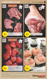 Prix et réduction Fraises dans le prospectus Intermarché Super en cours Offre Fraises dans le catalogue Intermarché Super du moment à la page 11