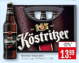 Schwarzbier Angebote von Köstritzer bei Marktkauf Stuttgart für 13,99 €