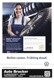 Volkswagen Prospekt für Waldershof mit 1 Seite Volkswagen Prospekt für Waldershof: Der Frühling startet mit Power, 1 Seite, 01.03.2026 - 31.05.2026