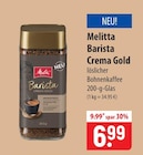 Barista Crema Gold Angebote von Melitta bei famila Nordost Neumünster für 6,99 €