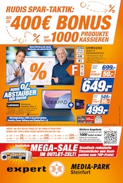 Fernseher im expert Prospekt in Steinfurt Aktueller expert Prospekt mit Fernseher, "Top Angebote", Seite 1