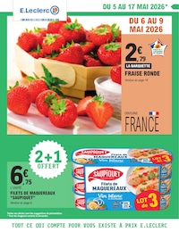 Catalogue Supermarchés E.Leclerc en cours à Sevran et alentours, TOUT CE QUI COMPTE POUR VOUS EXISTE À PRIX E.LECERC, 32 pages, 05/05/2026 - 17/05/2026