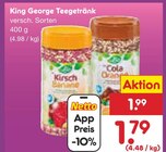 Te Getränk Kirsch Banane im Angebot bei Netto Marken-Discount in Gera Te Getränk Kirsch Banane Angebote von King George bei Netto Marken-Discount Gera für 1,61 €