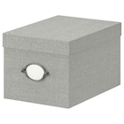 Kasten mit Deckel grau 18x25x15 cm im Angebot bei IKEA in Trier Kasten mit Deckel grau 18x25x15 cm Angebote von KVARNVIK bei IKEA Trier für 6,99 €