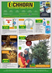 Eichhorn Baumärkte Prospekt der aktuellen Woche mit 8 Seiten, gültig von 31.10.2025 bis 08.11.2025, in Grünberg und Umgebung Aktueller Eichhorn Baumärkte Prospekt in Grünberg und Umgebung, "Top Angebote" mit 8 Seiten, 31.10.2025 - 08.11.2025