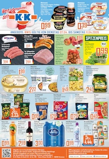 Krombacher im K+K - Klaas & Kock Prospekt "Wenn Lebensmittel, dann K+K" mit 12 Seiten (Löhne)