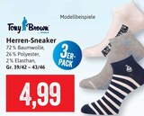 Herren-Sneaker im Angebot bei Kaufhaus Stolz in Cuxhaven Herren-Sneaker Angebote von Tony Brown bei Kaufhaus Stolz Cuxhaven für 4,99 €