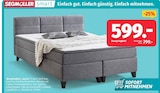 Aktuelle Boxspringbett Angebote bei Segmüller in Frankfurt (Main) Aktuelles Boxspringbett Samiro Angebot bei Segmüller in Frankfurt (Main) ab 599,00 €