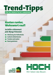 Aktueller Hoch Baustoffe Baumarkt Prospekt in Gödenroth und Umgebung, "Trend-Tipps FÜR DIE ENERGETISCHE SANIERUNG" mit 8 Seiten, 14.02.2025 - 23.02.2025