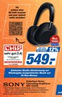 Kabellose Noise Cancelling-Kopfhörer WH-1000X bei expert im Amberg Prospekt für 549,00 €