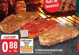 Aktuelles Schweinenackensteaks Angebot bei EDEKA in Mönchengladbach ab 0,88 €