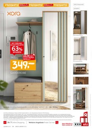 Garderobe im XXXLutz Möbelhäuser Prospekt "KLEINMÖBEL PREISHITS" auf Seite 8