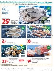 Promos Huîtres dans le catalogue "LA RENTRÉE À PRIX K.O." de Auchan Hypermarché Huîtres en promo dans le catalogue Auchan Hypermarché à la page 19