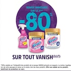 Promo -80% remise immédiate sur le 2ème sur tout VANISH à  dans le catalogue Intermarché Contact à Tallende