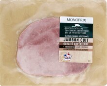 Jambon cuit supérieur découenné dégraissé - Monoprix à Lille Jambon cuit supérieur découenné dégraissé en promo chez Monoprix Lille à 1,49 €