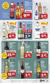 Vodka im aktuellen combi Prospekt (Paderborn) Vodka im combi Prospekt "Markt - Angebote" mit 38 Seiten (Paderborn)