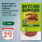 Veganer Burger im Angebot bei GLOBUS in Castrop-Rauxel Veganer Burger Angebote von Beyond bei GLOBUS Castrop-Rauxel für 2,99 €