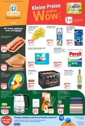 Aktueller GLOBUS Supermarkt Prospekt in Lobstädt und Umgebung, "Aktuelle Angebote" mit 22 Seiten, 22.04.2024 - 27.04.2024