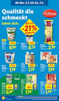 Schmelzkäse Angebot im Lidl Prospekt, gültig von 02.03.2026 bis 07.03.2026 Schmelzkäse Angebot im aktuellen Lidl Prospekt auf Seite 26