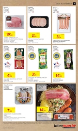 Promos Saucisse De Montbéliard dans le catalogue "JUSQU'À -60% DE REMISE IMMÉDIATE SUR LE 2ÈME" de Intermarché à la page 5