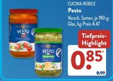 Pesto von CUCINA NOBILE im aktuellen ALDI SÜD Prospekt