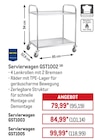 Servierwagen GST1002 von METRO PROFESSIONAL im aktuellen METRO Prospekt für 95,19 €