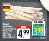 Aktuelles Spargel weiß/violett Angebot bei EDEKA in Leipzig ab 3,99 €
