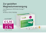 Magnesium 300 Direkt Orange von mea im aktuellen mea - meine apotheke Prospekt für 5,95 €